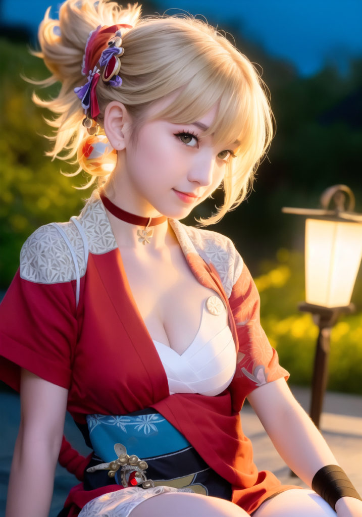แจ่มว้าวงานคอสเพลย์ Yoimiya จาก Genshin Impact 7 แจ่มว้าวงานคอสเพลย์ Yoimiya จาก Genshin Impact