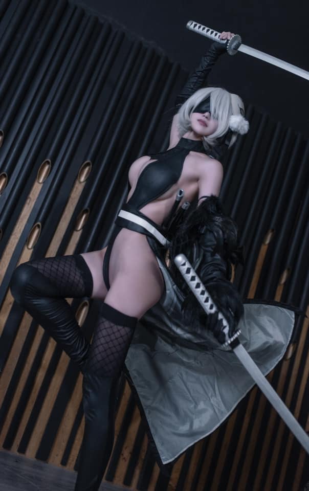 สาวไต้หวันแปลงโฉมเป็น 2B สไตล์นินจาสุดแซ่บ 6 สาวไต้หวันแปลงโฉมเป็น 2B สไตล์นินจาสุดแซ่บ