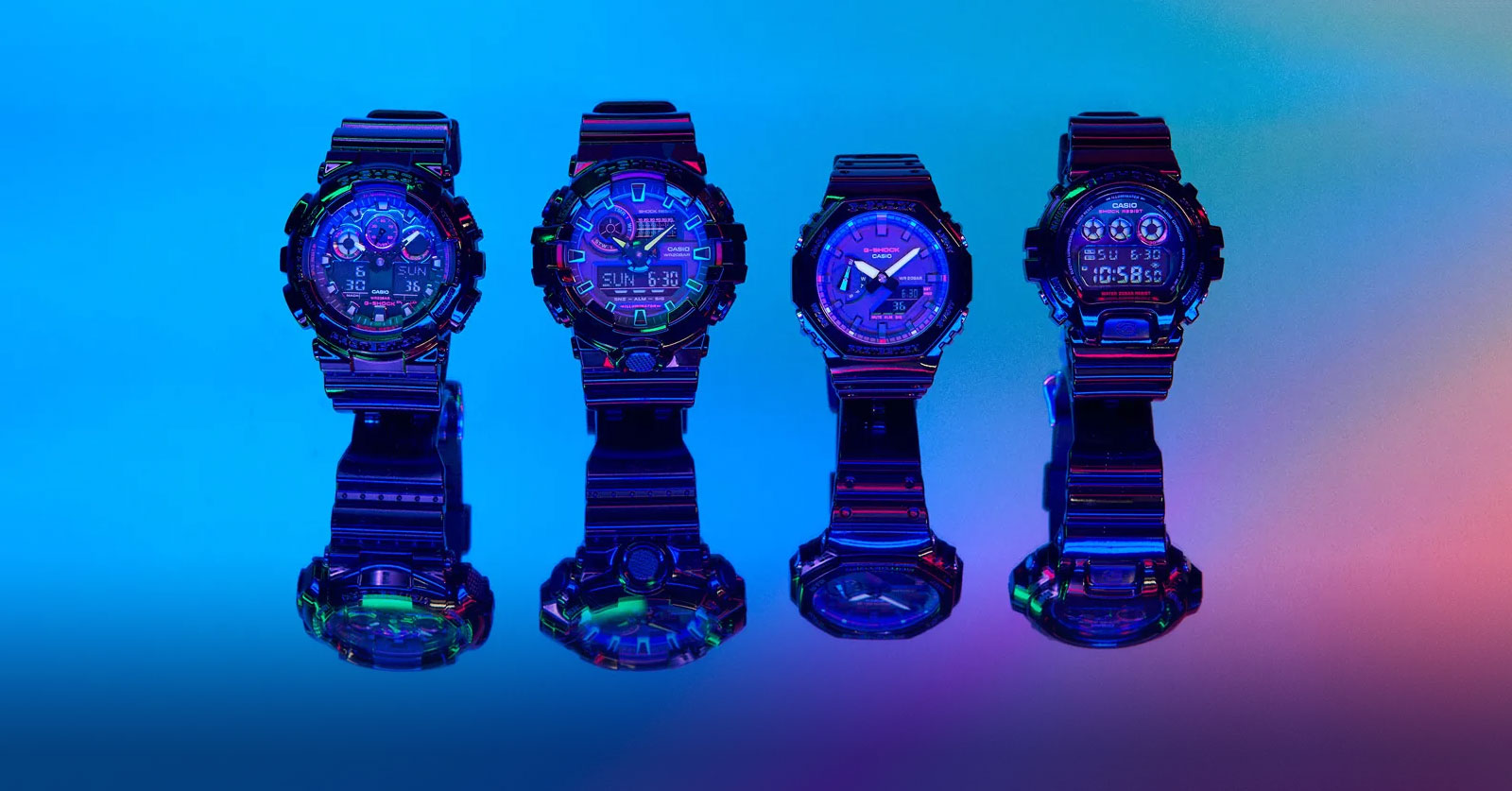 G-SHOCK ปล่อยนาฬิการุ่นใหม่ Virtual Rainbow 1 G-SHOCK ปล่อยนาฬิการุ่นใหม่ Virtual Rainbow