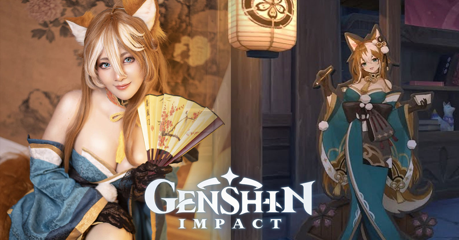 งานคอสเพลย์ Ms. Hina จาก Genshin Impact