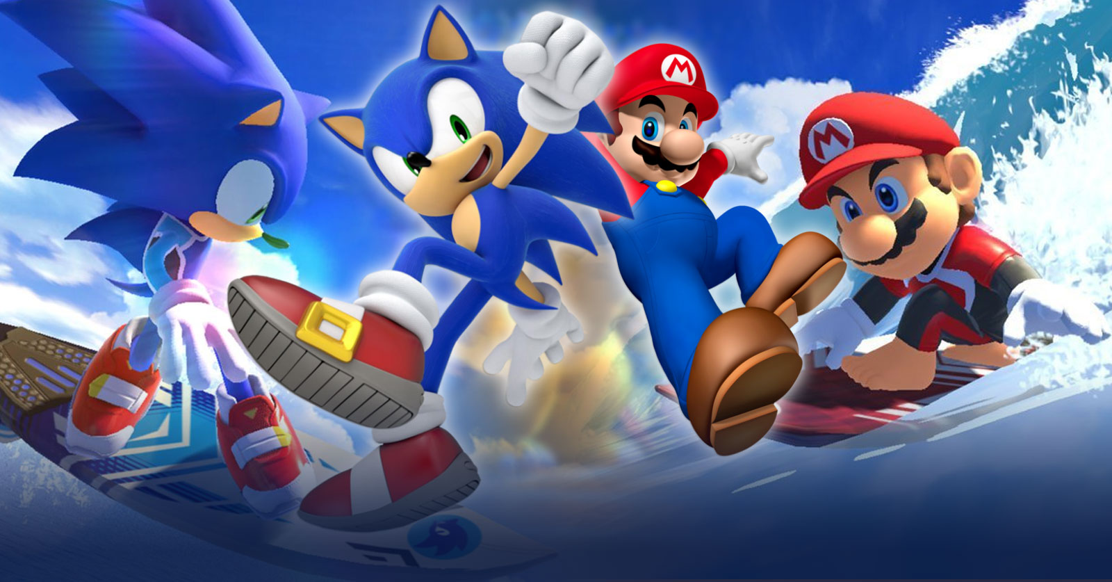 Sonic โค่นบัลลังก์ความนิยมแซงหน้า Mario แล้ว 1 Sonic โค่นบัลลังก์ความนิยมแซงหน้า Mario แล้ว