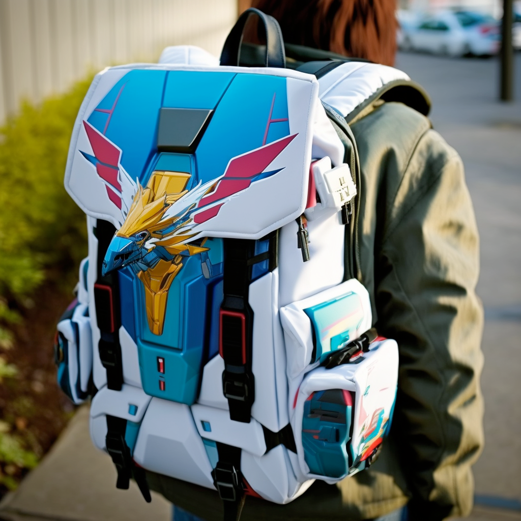 รวมภาพกระเป๋าและรองเท้าจาก Gundam 2 รวมภาพกระเป๋าและรองเท้าจาก Gundam