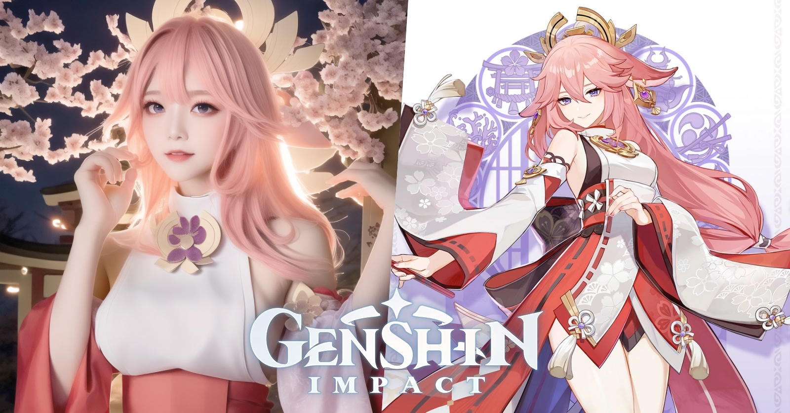 ผลงาน AI สร้างภาพสาวคอสเพลย์เป็น Yae 1 ผลงาน AI สร้างภาพสาวคอสเพลย์เป็น Yae