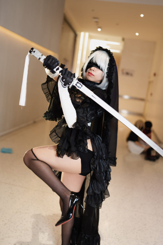 ผลงานการแปลงโฉมเป็น 2B จาก NieR: Automata ฝีมือสาวไทย 6 ผลงานการแปลงโฉมเป็น 2B จาก NieR: Automata ฝีมือสาวไทย