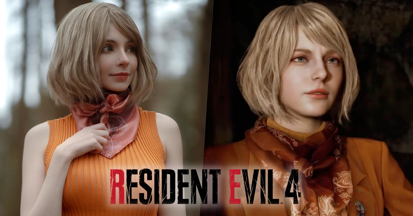 เมื่อต้นแบบโมเดล Ashley ใน RE4 Remake คอสเพลย์เป็น Ashley! 1 เมื่อต้นแบบโมเดล Ashley ใน RE4 Remake คอสเพลย์เป็น Ashley!