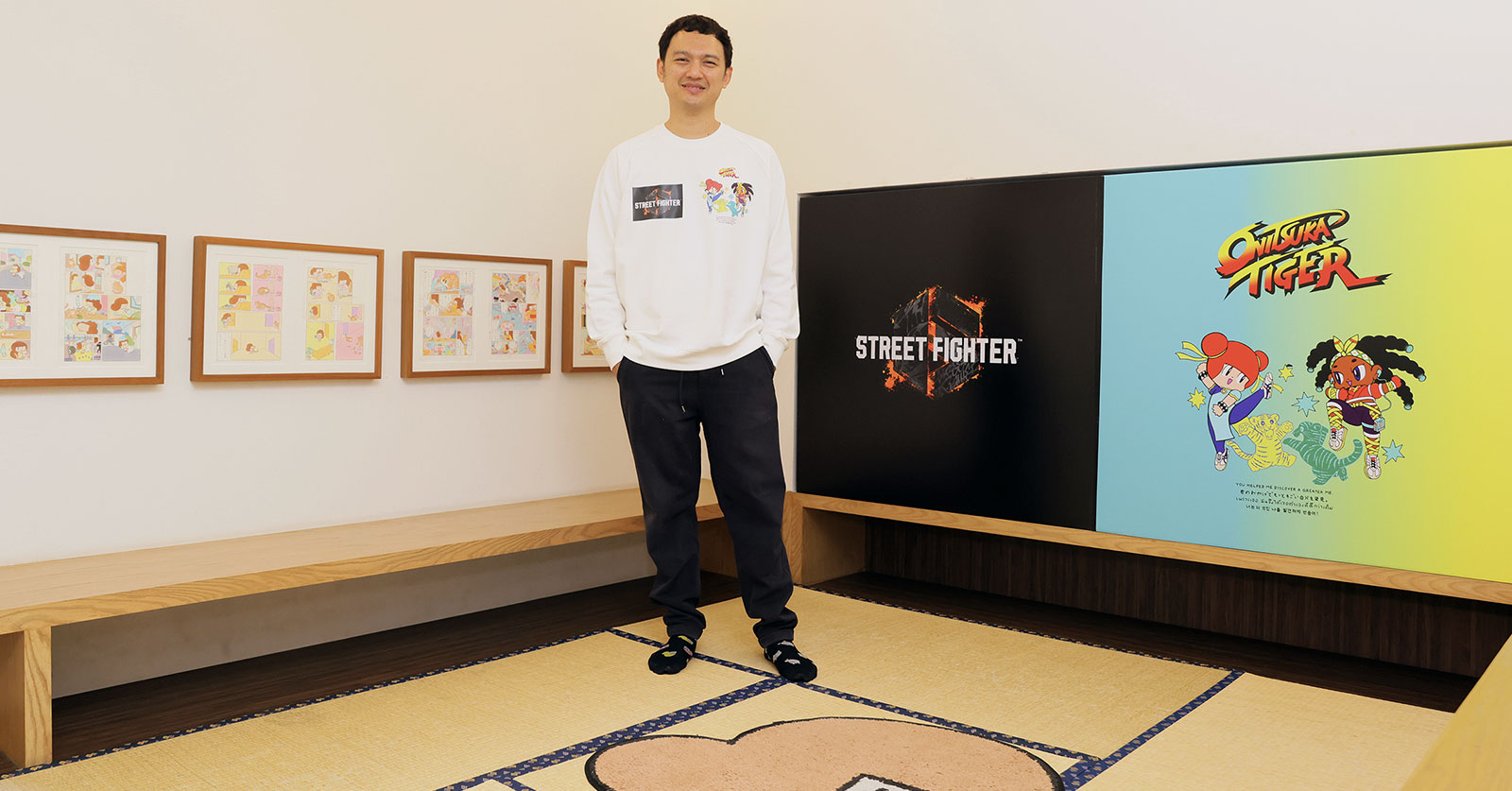 โปรเจคพิเศษ Onitsuka Tiger x Street Fighter 6 x น้องมะม่วง 1 โปรเจคพิเศษ Onitsuka Tiger x Street Fighter 6 x น้องมะม่วง