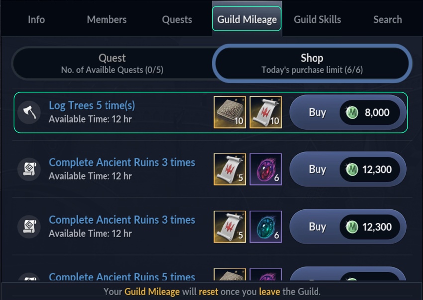 Black Desert Mobile – แนะนำระบบ Wealth