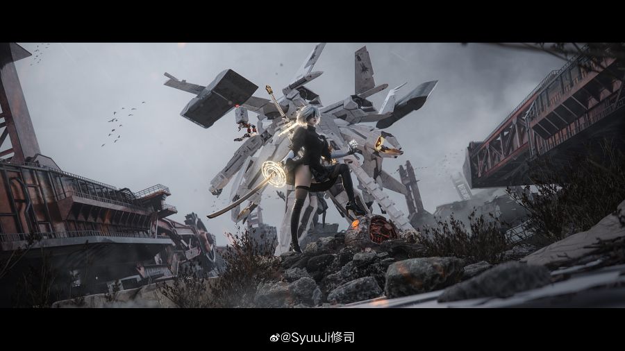 อย่างสุด!! คอสเพลย์ 2B จาก NieR: Automata ผลงานชาวจีน 10 อย่างสุด!! คอสเพลย์ 2B จาก NieR: Automata ผลงานชาวจีน
