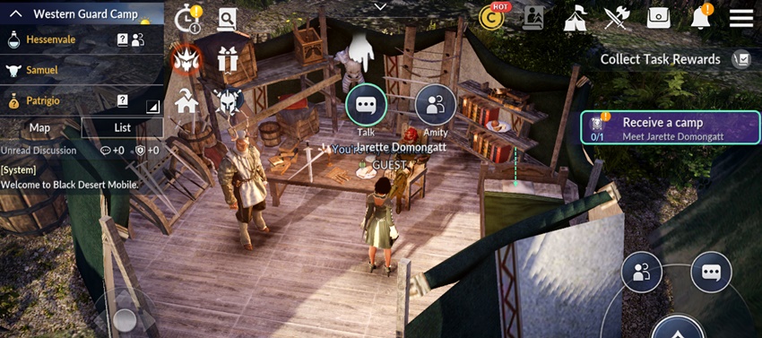 Black Desert Mobile – แนะนำระบบแคมป์ 3 Black Desert Mobile – แนะนำระบบแคมป์