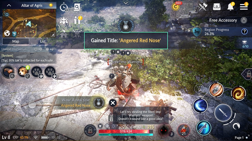 Black Desert Mobile – ระบบยศ