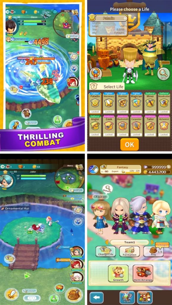Fantasy Life Online เปิดให้บริการใน iOS/Android บนสโตร์ไทยแล้ว