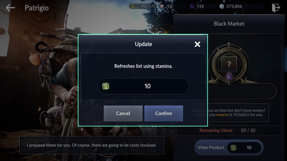 Black Desert Mobile – การหาและนำค่า Stamina ไปใช้งาน 10 Black Desert Mobile – การหาและนำค่า Stamina ไปใช้งาน