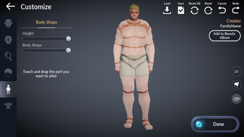 Black Desert Mobile – แนะนำระบบปรับแต่งตัวละคร