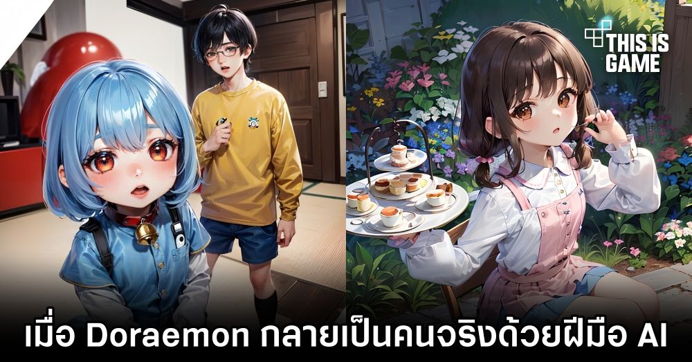 เมื่อเหล่าพลพรรคตัวละครจาก Doraemon กลายเป็นคนจริงด้วยฝีมือ AI 1 เมื่อเหล่าพลพรรคตัวละครจาก Doraemon กลายเป็นคนจริงด้วยฝีมือ AI
