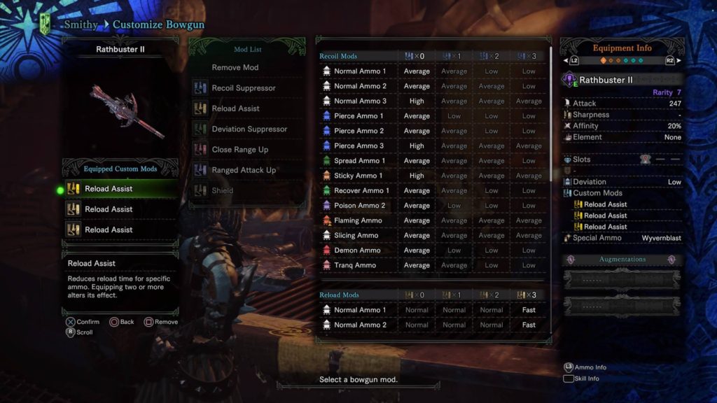 Monster Hunter World: ความลับ Customize Light Bowgun