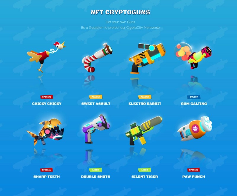 CryptoGuards เกม NFT พิทักษ์เมืองจากเหล่าเอเลี่ยน 5 CryptoGuards เกม NFT พิทักษ์เมืองจากเหล่าเอเลี่ยน