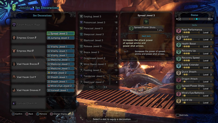 MONSTER HUNTER: WORLD แนะแนวทางการเล่นอาวุธปืนสายแทงค์ปราบ Behemoth! 21 MONSTER HUNTER: WORLD แนะแนวทางการเล่นอาวุธปืนสายแทงค์ปราบ Behemoth!