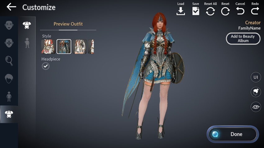 Black Desert Mobile – แนะนำระบบปรับแต่งตัวละคร