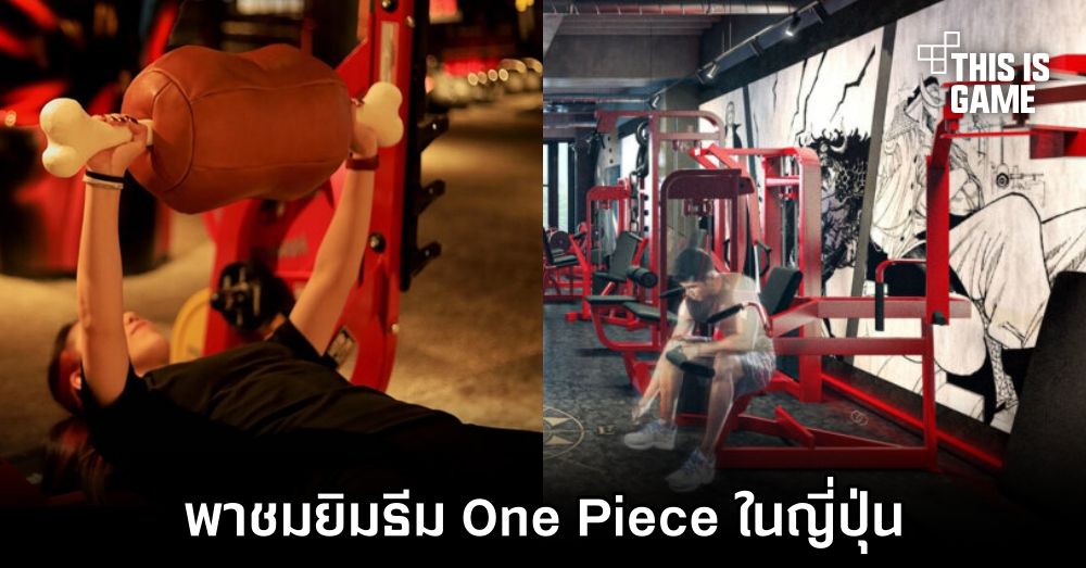 พาชมยิมธีม One Piece ในญี่ปุ่น 1 พาชมยิมธีม One Piece ในญี่ปุ่น