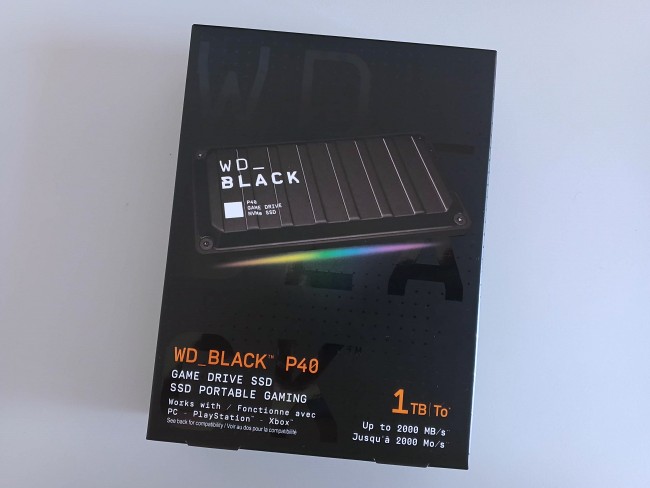 [รีวิว] WD_BLACK P40 SSD พกพาที่มาพร้อมไฟ RGB ในตัว