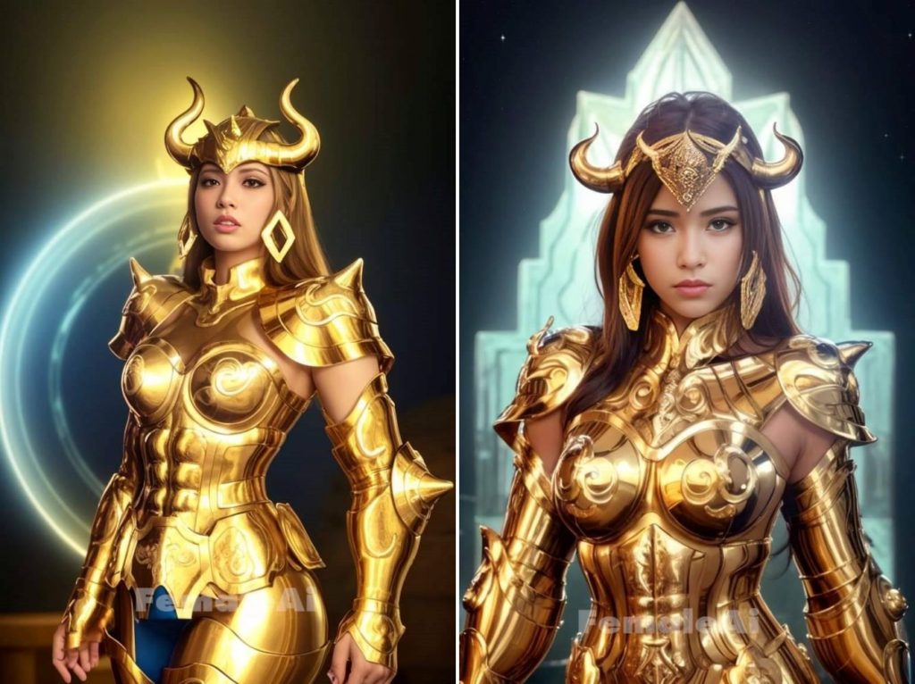 แฟนอาร์ต Taurus จาก Saint Seiya ฝีมือ AI 3 แฟนอาร์ต Taurus จาก Saint Seiya ฝีมือ AI