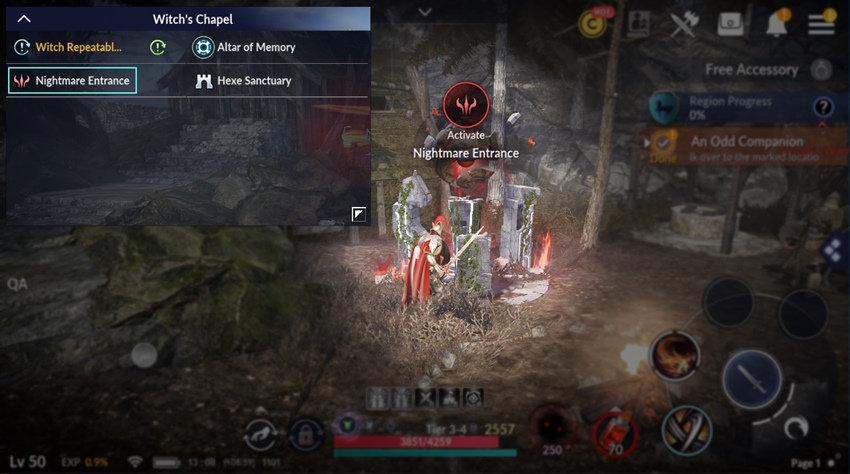 Black Desert Mobile – ดินแดน Nightmare 5 Black Desert Mobile – ดินแดน Nightmare