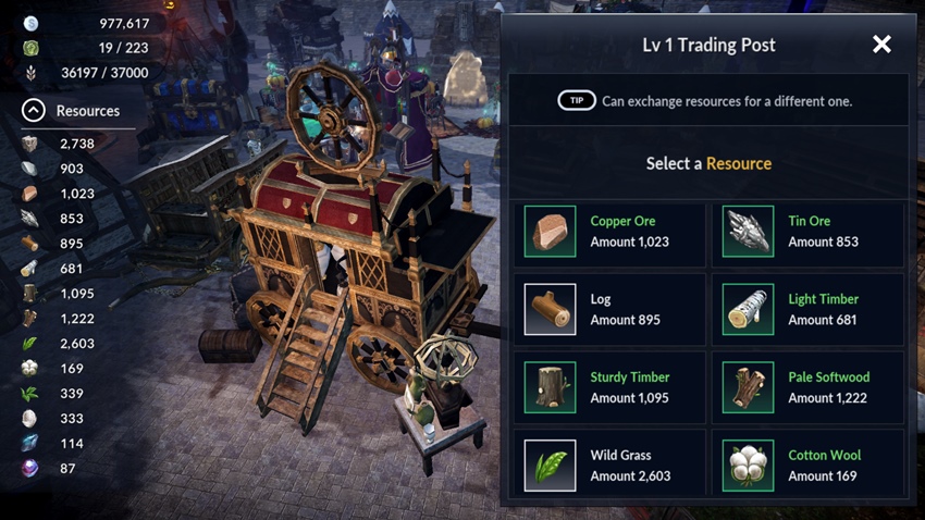 Black Desert Mobile – แนะนำระบบ Wealth