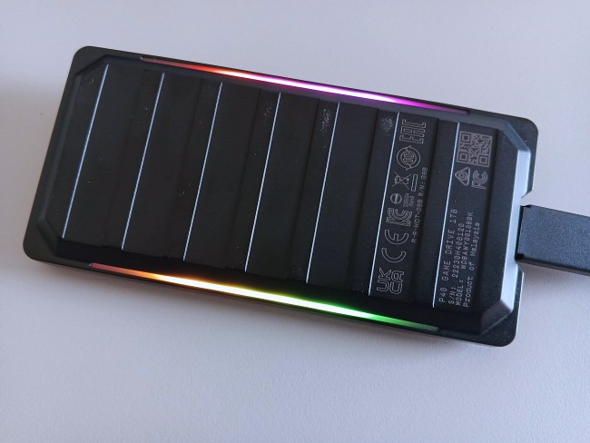 [รีวิว] WD_BLACK P40 SSD พกพาที่มาพร้อมไฟ RGB ในตัว