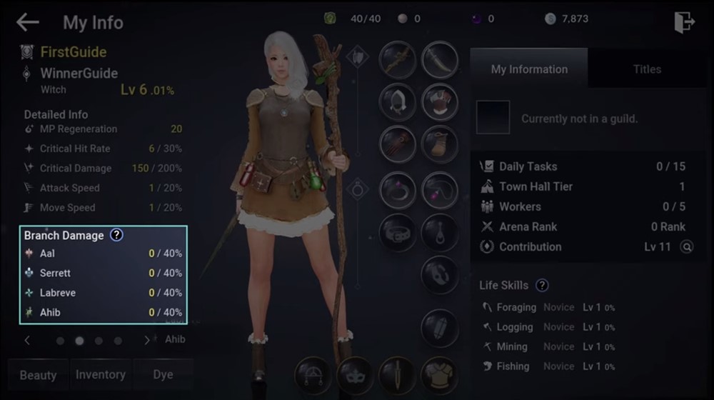 Black Desert Mobile – แนะนำชื่อตระกูลและข้อมูลส่วนตัวของตัวละคร 11 Black Desert Mobile – แนะนำชื่อตระกูลและข้อมูลส่วนตัวของตัวละคร
