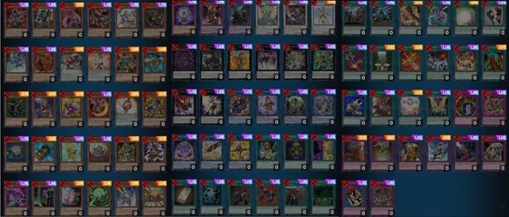 รายชื่อการ์ดที่ถูกแบนและลิมิตใน Yu-Gi-Oh! Master Duel