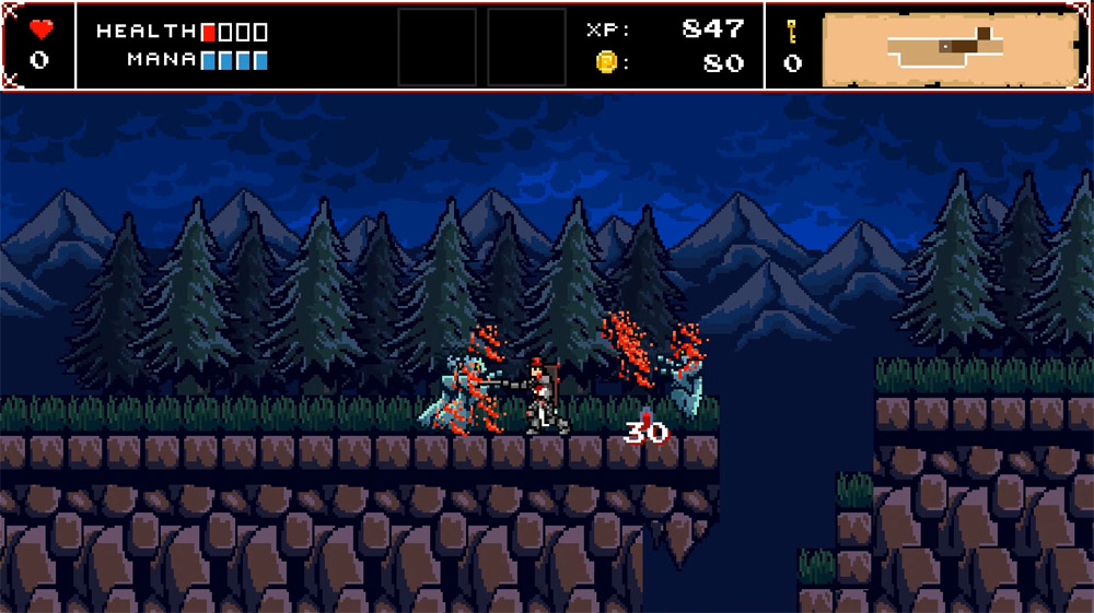 Infernax เกมอัศวินแนว 16-bit เตรียมวางขายเร็วๆ นี้ 5 Infernax เกมอัศวินแนว 16-bit เตรียมวางขายเร็วๆ นี้