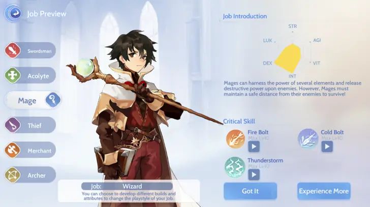 แนะนำระบบคลาสใน Ragnarok Origin 7 แนะนำระบบคลาสใน Ragnarok Origin