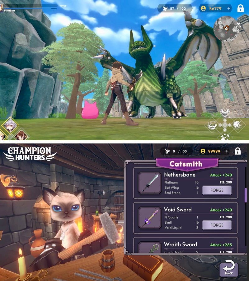 Champion Hunters เกม ARPG ในรูปแบบ NFT