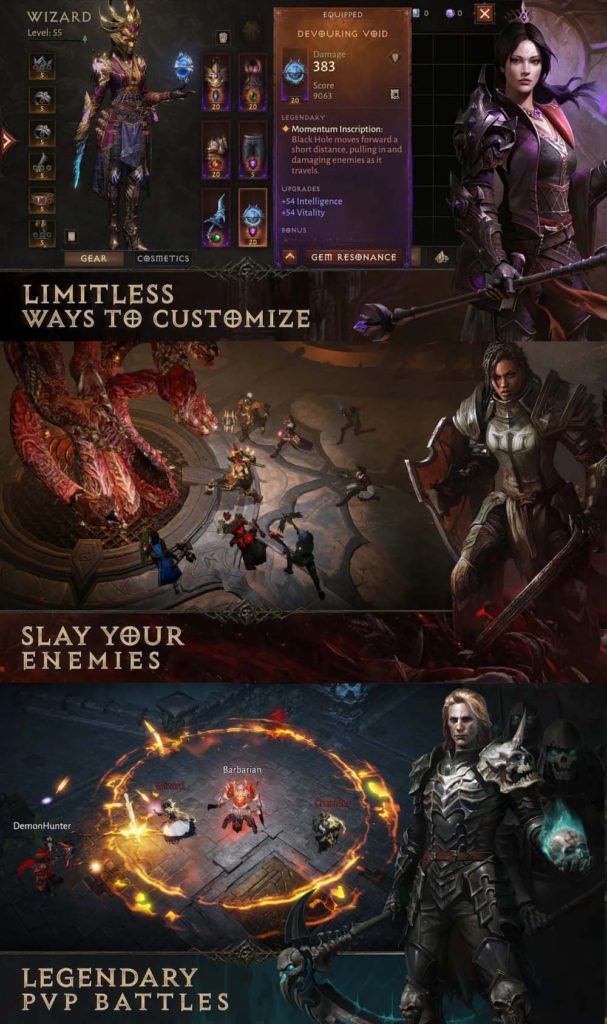 Diablo Immortal เปิดให้บริการบนสโตร์ต่างประเทศแล้ว 7 Diablo Immortal เปิดให้บริการบนสโตร์ต่างประเทศแล้ว