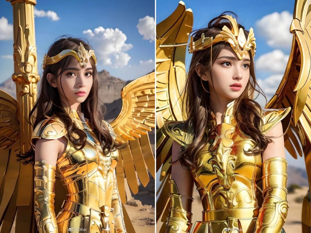 AI โชว์ผลงานแฟนอาร์ตเสมือนจริง Sagittarius จาก Saint Seiya 4 AI โชว์ผลงานแฟนอาร์ตเสมือนจริง Sagittarius จาก Saint Seiya