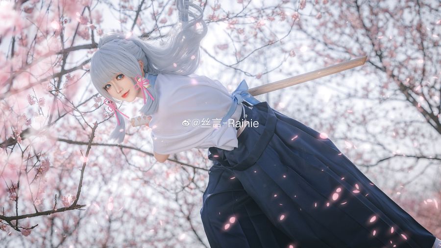 คอสเพลย์ Ayaka จาก Genshin Impact ฝีมือชาวจีน 5 คอสเพลย์ Ayaka จาก Genshin Impact ฝีมือชาวจีน