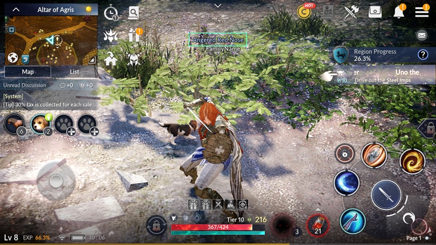 Black Desert Mobile – ระบบยศ