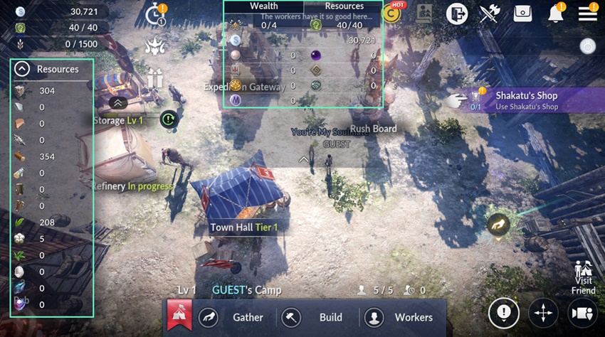 Black Desert Mobile – แนะนำระบบแคมป์ 6 Black Desert Mobile – แนะนำระบบแคมป์