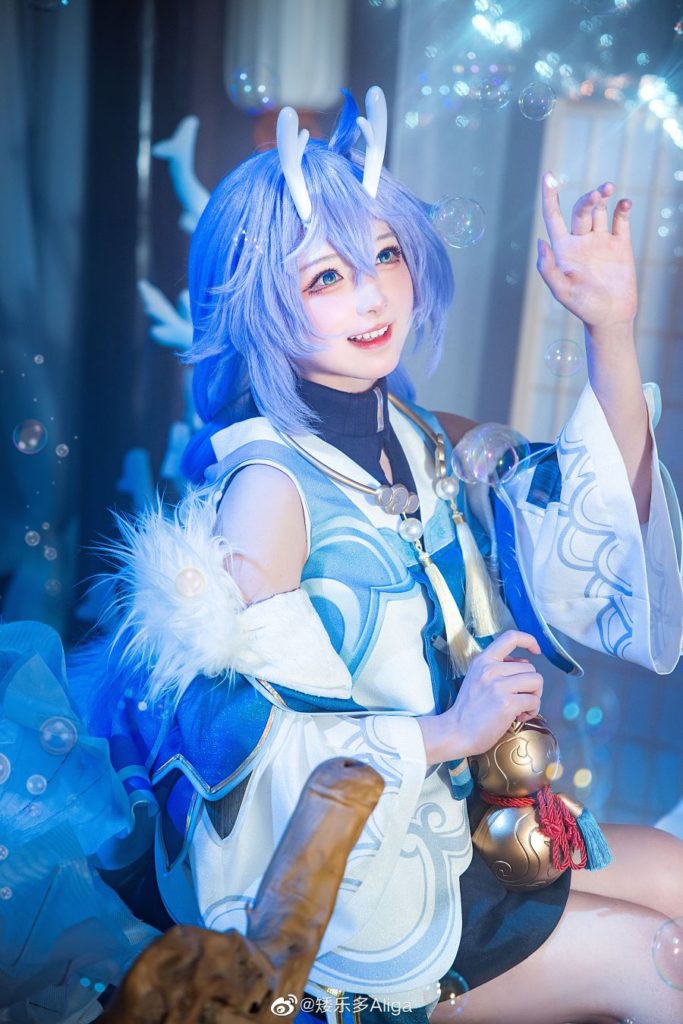 สาวจีนจัดเต็มแปลงโฉมเป็น Bailu จาก Honkai Star Rail