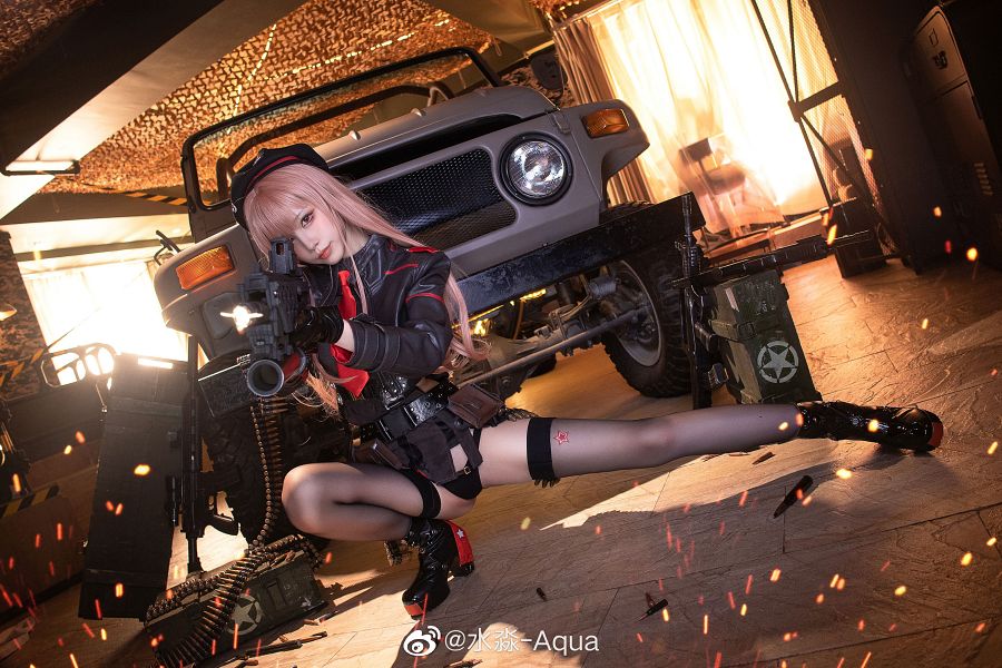 คอสเพลย์ Rapi จาก NIKKE เวอร์ชั่น 水淼-Aqua 3 คอสเพลย์ Rapi จาก NIKKE เวอร์ชั่น 水淼-Aqua