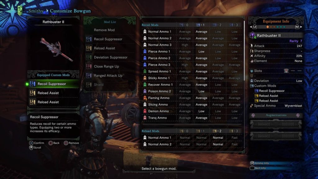Monster Hunter World: ความลับ Customize Light Bowgun