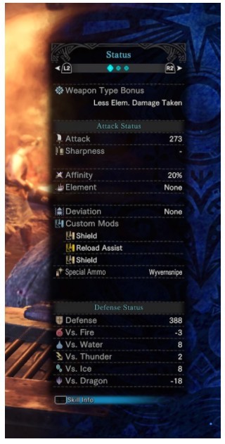 เจาะลึกค่า Status ในเกม Monster Hunter World 4 เจาะลึกค่า Status ในเกม Monster Hunter World