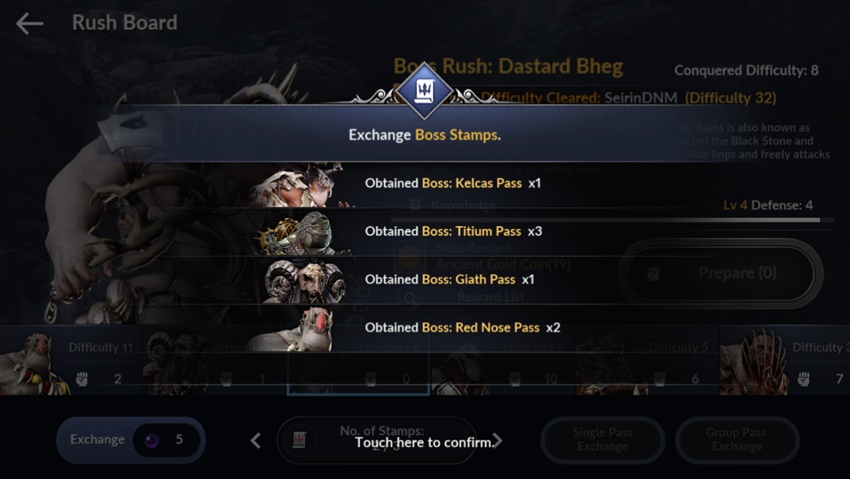 Black Desert Mobile – ถึงเวลาท้าทายบอสเพื่อรับรางวัลพิเศษในโหมด Boss Rush 7 Black Desert Mobile – ถึงเวลาท้าทายบอสเพื่อรับรางวัลพิเศษในโหมด Boss Rush