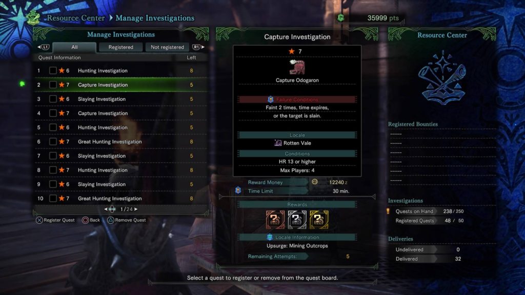Monster Hunter World: แนะนำระบบ Investigations 7 Monster Hunter World: แนะนำระบบ Investigations