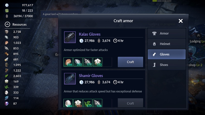 Black Desert Mobile – แนะนำระบบคราฟต์ 6 Black Desert Mobile – แนะนำระบบคราฟต์