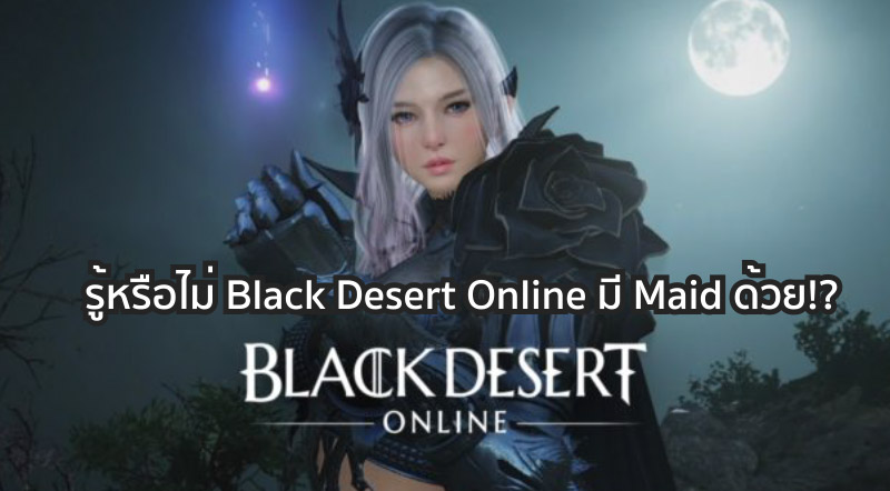 รู้หรือไม่ Black Desert Online มี Maid ด้วย!? 4 รู้หรือไม่ Black Desert Online มี Maid ด้วย!?