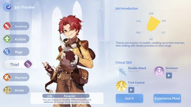 แนะนำระบบคลาสใน Ragnarok Origin 9 แนะนำระบบคลาสใน Ragnarok Origin