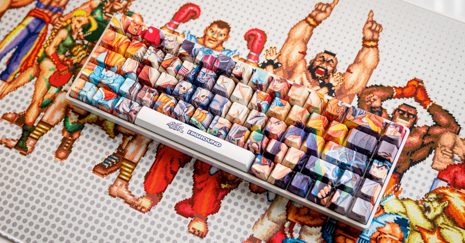Capcom เปิดตัวคีย์บอร์ดลาย Street Fighter 1 Capcom เปิดตัวคีย์บอร์ดลาย Street Fighter