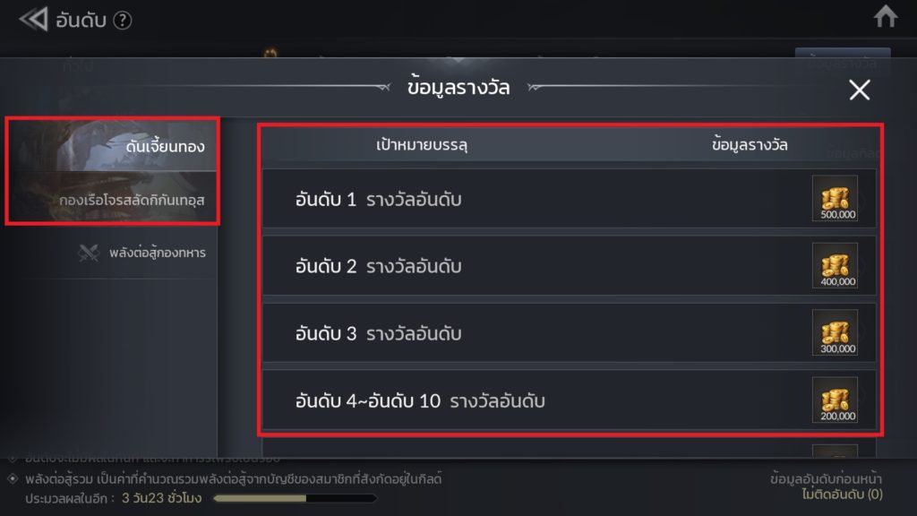 อันดับใน Seven Knights 2 12 อันดับใน Seven Knights 2