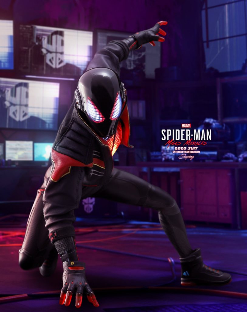 Hot Toys อวดโฉมฟิกเกอร์ Marvel's Spider-Man: Miles Morales [2020 Suit] สเกล 1/6